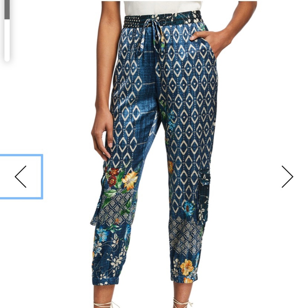 Johnny Was Ciaga Silk pant